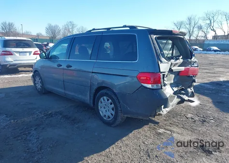 2008 Honda Odyssey Lx from USA, damaged, VIN 5FNRL38218B096093
